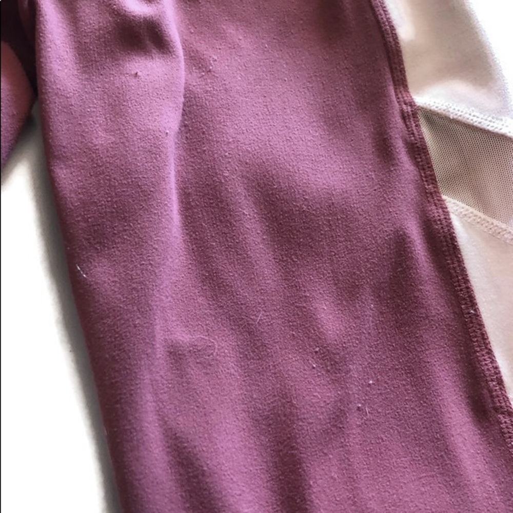 🦄 Athleta crop mauve and pink tight - Picture 6 of 6